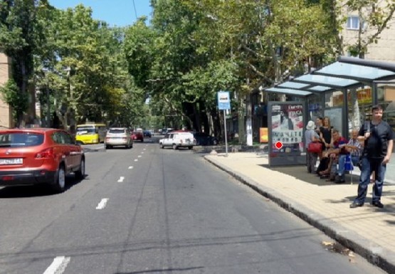 Фото рекламной плоскости по адресу Шевченко пр., 12 - Шампанский пер. (остановка)