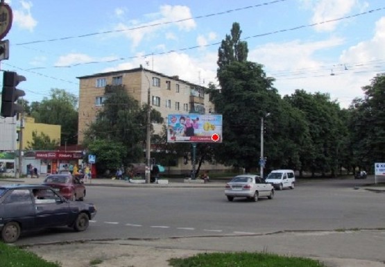 Фото рекламної площини за адресою Ивана Мазепы ул. - 23 Сентября ул. Фото рекламної площини за адресою Ивана Мазепы ул. - 23 Сентября ул.