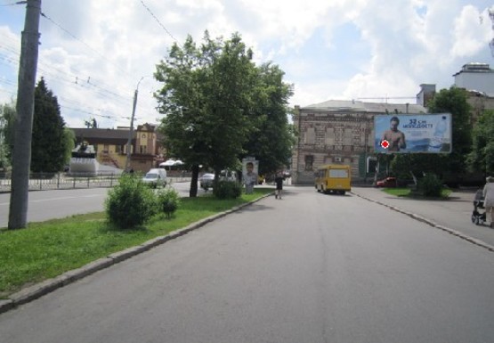 Фото рекламной плоскости по адресу Соборная ул. - Коцюбинского ул.