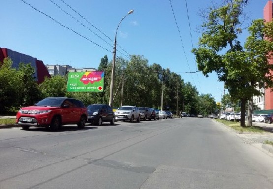 Фото рекламної площини за адресою Академика Проскуры ул.