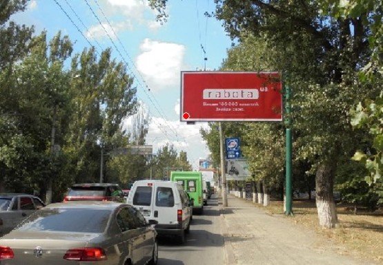 Фото рекламной плоскости по адресу Николаевское шоссе