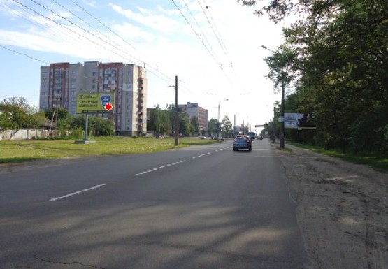 Фото рекламной плоскости по адресу Шевченко ул., 156, р-н Бобровица