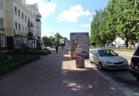 Фото рекламной плоскости по адресу Мира пр., 26, магазин ВестБум Фото рекламной плоскости по адресу Мира пр., 26, магазин ВестБум