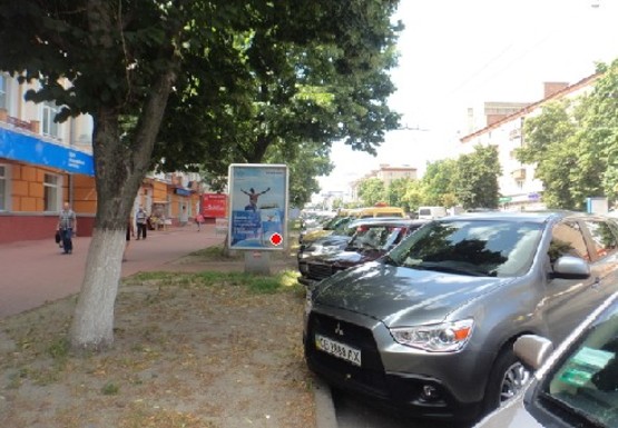 Фото рекламной плоскости по адресу Победы пр., 95