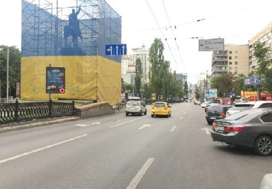 Фото рекламної площини за адресою Шевченко б-р