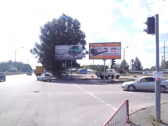 Фото рекламной плоскости по адресу Фрунзенський ж/м, навпроти  ринку, сторона А1 Фото рекламной плоскости по адресу Фрунзенський ж/м, навпроти  ринку, сторона А1