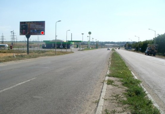 Фото рекламної площини за адресою Баштанское шоссе - вьезд