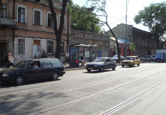 Фото рекламной плоскости по адресу Колонтаевская ул. - Мастерская ул., остановка 1