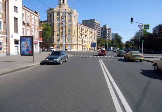 Фото рекламной плоскости по адресу Плехановская ул., 39а Фото рекламной плоскости по адресу Плехановская ул., 39а