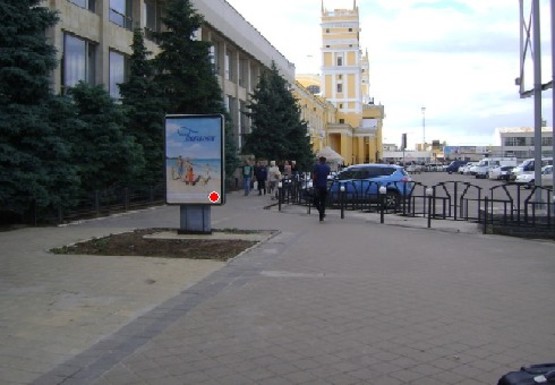 Фото рекламной плоскости по адресу Привокзальная пл. Фото рекламной плоскости по адресу Привокзальная пл.