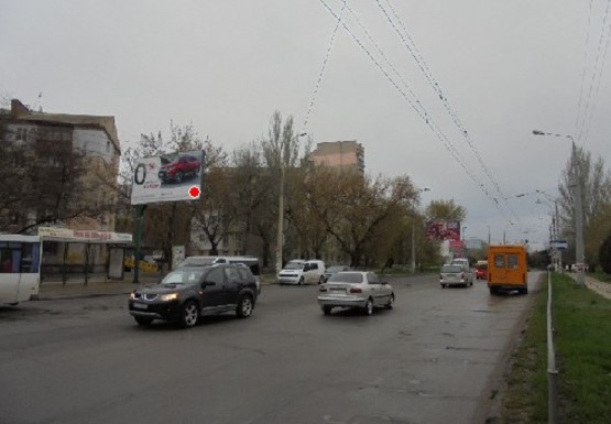 Фото рекламної площини за адресою Полковника Кедровского ул., 4 (р-н Автовокзала)