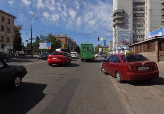 Фото рекламной плоскости по адресу Победы пр. - Гончая ул. Фото рекламной плоскости по адресу Победы пр. - Гончая ул.