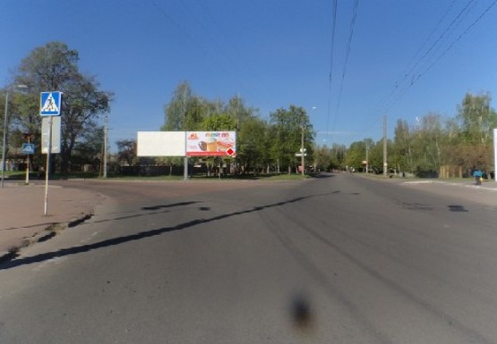 Фото рекламної площини за адресою Днепровская ул. - Гагарина ул., от центра, правый Фото рекламної площини за адресою Днепровская ул. - Гагарина ул., от центра, правый