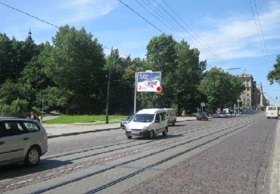 Фото рекламної площини за адресою Городоцкая ул., 81/83 Фото рекламної площини за адресою Городоцкая ул., 81/83