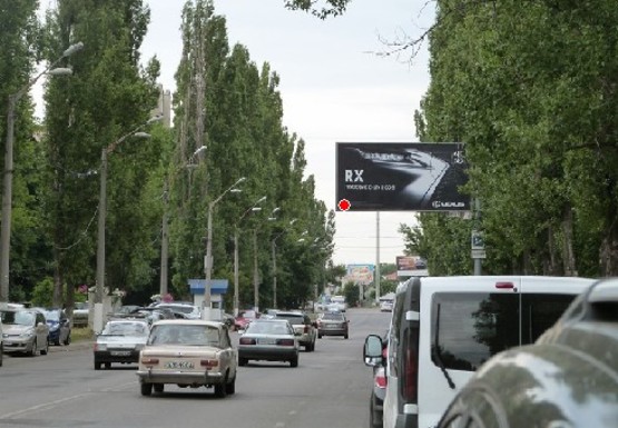 Фото рекламной плоскости по адресу Ивана и Юрия Лип ул. - Академика Филатова ул., 54