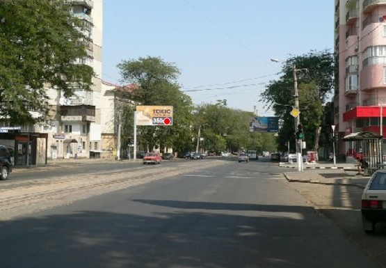 Фото рекламної площини за адресою Прохоровская ул., 28