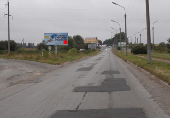 Фото рекламной плоскости по адресу Бережанская ул. - Будного Степана ул., 1-ый
