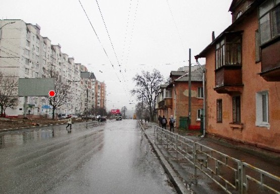 Фото рекламной плоскости по адресу Героев Чернобыля ул., 1, от центра Фото рекламной плоскости по адресу Героев Чернобыля ул., 1, от центра