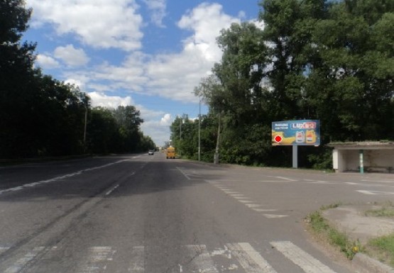 Фото рекламної площини за адресою Мира пр., Силикатный завод, въезд в город Фото рекламної площини за адресою Мира пр., Силикатный завод, въезд в город