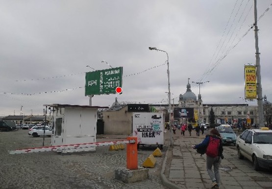 Фото рекламної площини за адресою Черновицкая ул., 11 Фото рекламної площини за адресою Черновицкая ул., 11