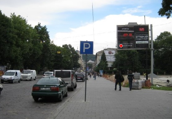 Фото рекламной плоскости по адресу Городоцкая ул., 81/83 Фото рекламной плоскости по адресу Городоцкая ул., 81/83