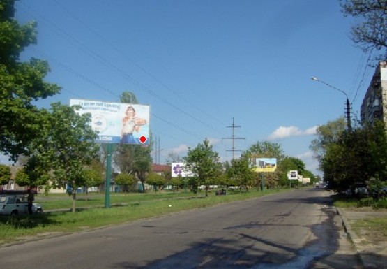 Фото рекламной плоскости по адресу Пограничная ул. - 1-ая Слободская ул.