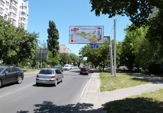 Фото рекламної площини за адресою Левитана ул., 119 - Ильфа и Петрова ул. Фото рекламної площини за адресою Левитана ул., 119 - Ильфа и Петрова ул.