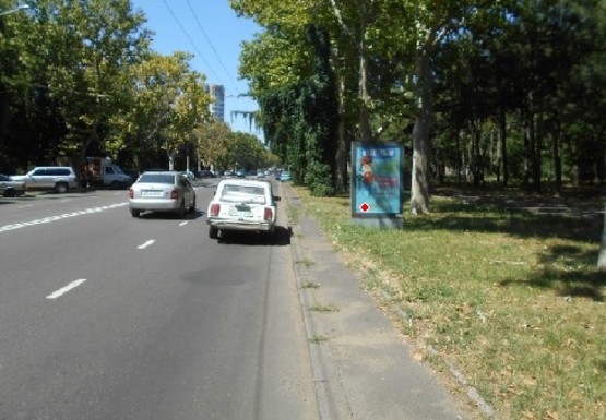 Фото рекламной плоскости по адресу Шевченко пр. (Олимпийский сквер)