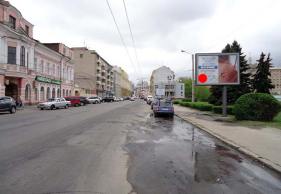 Фото рекламної площини за адресою Кооперативная ул., 24 (напротив)