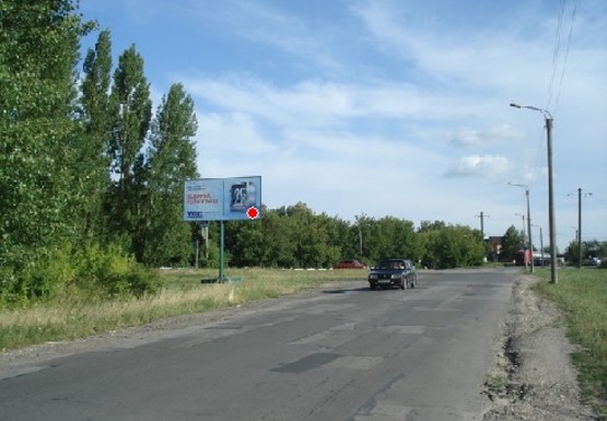 Фото рекламної площини за адресою Западная окружная - Волочийская ул. Фото рекламної площини за адресою Западная окружная - Волочийская ул.