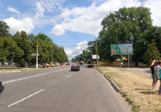 Фото рекламной плоскости по адресу Шевченко ул., 105, гостиница Профсоюзная