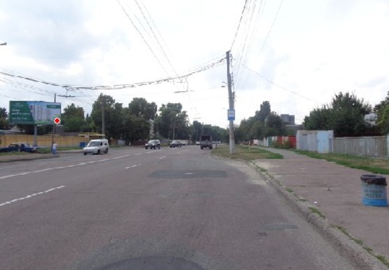 Фото рекламной плоскости по адресу Шевченко ул. -  Василия Дунина-Борковского ул., к центру Фото рекламной плоскости по адресу Шевченко ул. -  Василия Дунина-Борковского ул., к центру