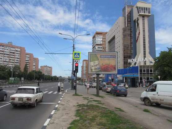 Фото рекламной плоскости по адресу Гагаріна просп., 43/2 (№1)