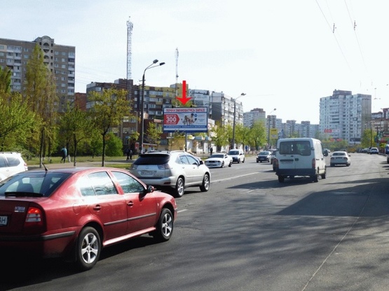 Фото рекламной плоскости по адресу Маяковского пр-т 8, в сторону Керченской пл., в центр