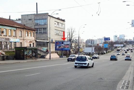 Фото рекламної площини за адресою Черновола В. ул. 41, к Воздухофлотскому пр-ту, съезд на пл.Победы