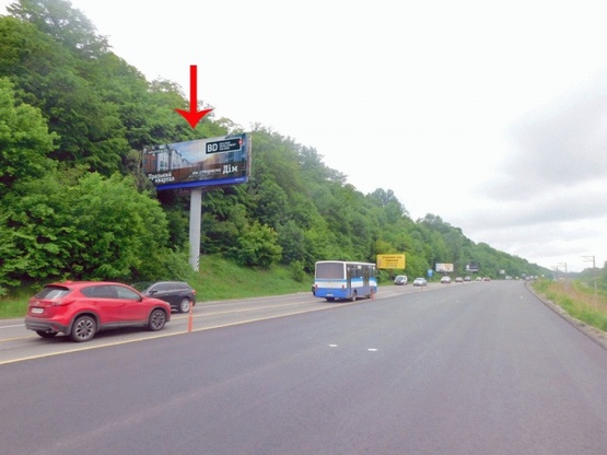 Фото рекламной плоскости по адресу Въезд в Киев, со стороны Знаменки, после поворота на н.п.Лесники, от котедж.городка Гринвич Хилл