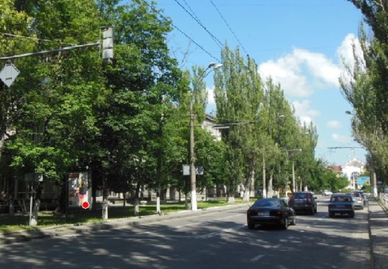 Фото рекламной плоскости по адресу Ушакова пр. - Железнодорожная ул. Фото рекламной плоскости по адресу Ушакова пр. - Железнодорожная ул.