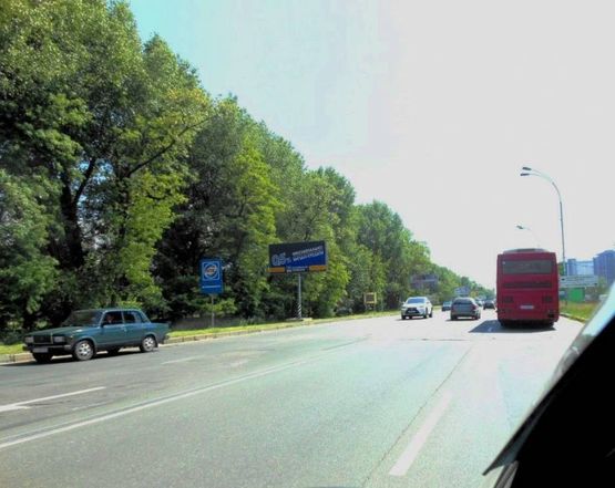 Фото рекламної площини за адресою м.Бровари, вул.Київська, Лісництво (напроти АЗК WOG)
