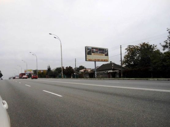 Фото рекламной плоскости по адресу м.Бровари, вул.Київська, 41, провулок Пісчаний