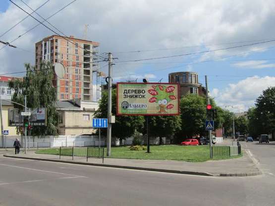Фото рекламной плоскости по адресу Кульпарківська вул. - Антоновича вул. (призма) Фото рекламной плоскости по адресу Кульпарківська вул. - Антоновича вул. (призма)