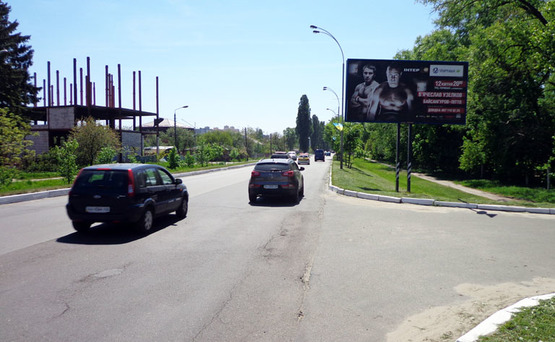Фото рекламной плоскости по адресу Бровары ул.Киевская/150м от ул. Гагарина (А) в Киев/150м от ОЛДИ