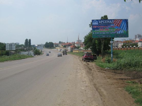 Фото рекламной плоскости по адресу Одесса-Южный