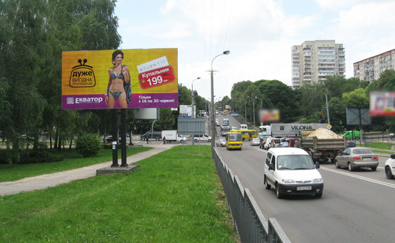 Фото рекламной плоскости по адресу ул.Киевская/ул.Галицкого (Завод Укрбурштин) (В) Фото рекламной плоскости по адресу ул.Киевская/ул.Галицкого (Завод Укрбурштин) (В)