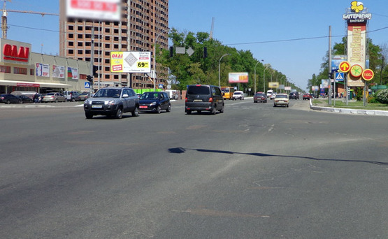 Фото рекламної площини за адресою Бровары Киевская / Чорновола(В) - из Киева/СІЛЬПО