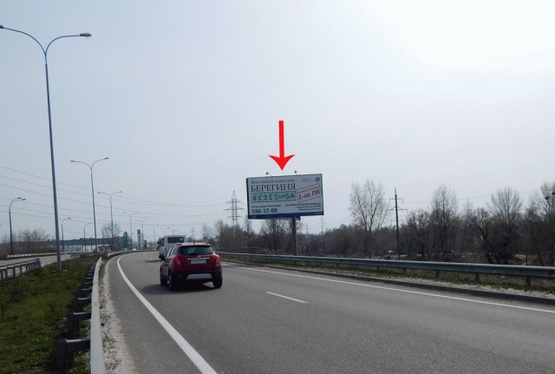 Фото рекламной плоскости по адресу Богатырская ул., 400 м до КПП, въезд с Вышгородской трассы