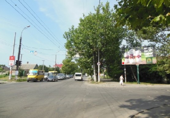 Фото рекламной плоскости по адресу Кулика И. ул. - Черноморская ул.