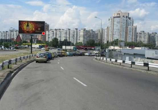 Фото рекламної площини за адресою Григоренко Петра пр. - Бажана пр., №3