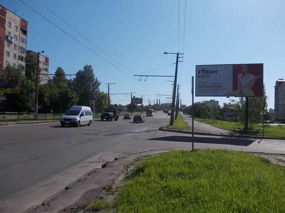 Фото рекламной плоскости по адресу Сихівська, 1 (до вул. Зеленої від ТЦ "Іскра", А) Фото рекламной плоскости по адресу Сихівська, 1 (до вул. Зеленої від ТЦ "Іскра", А)