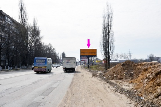 Фото рекламної площини за адресою ул. Киевская