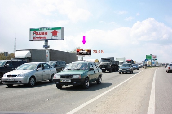 Фото рекламной плоскости по адресу Кольцевая дорога